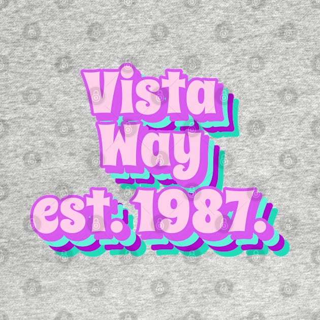 80's Retro Vista Way by pixiedustparadise